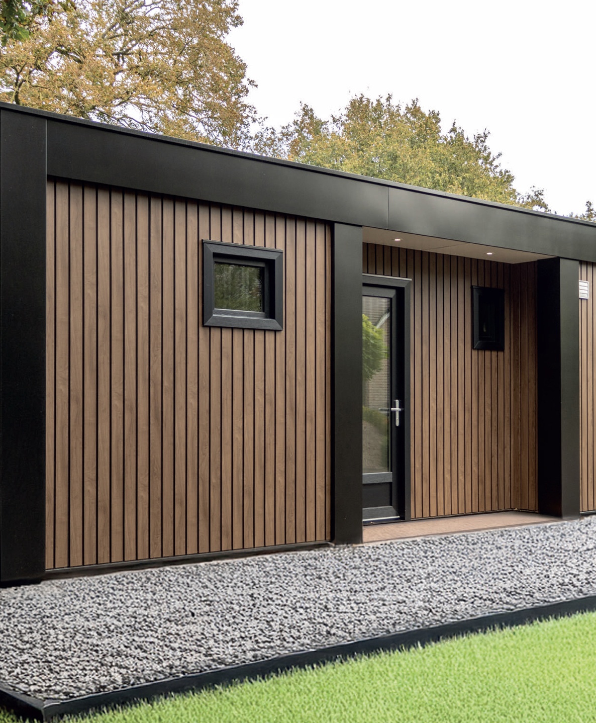 Verschillende soorten kunststof gevelpanelen