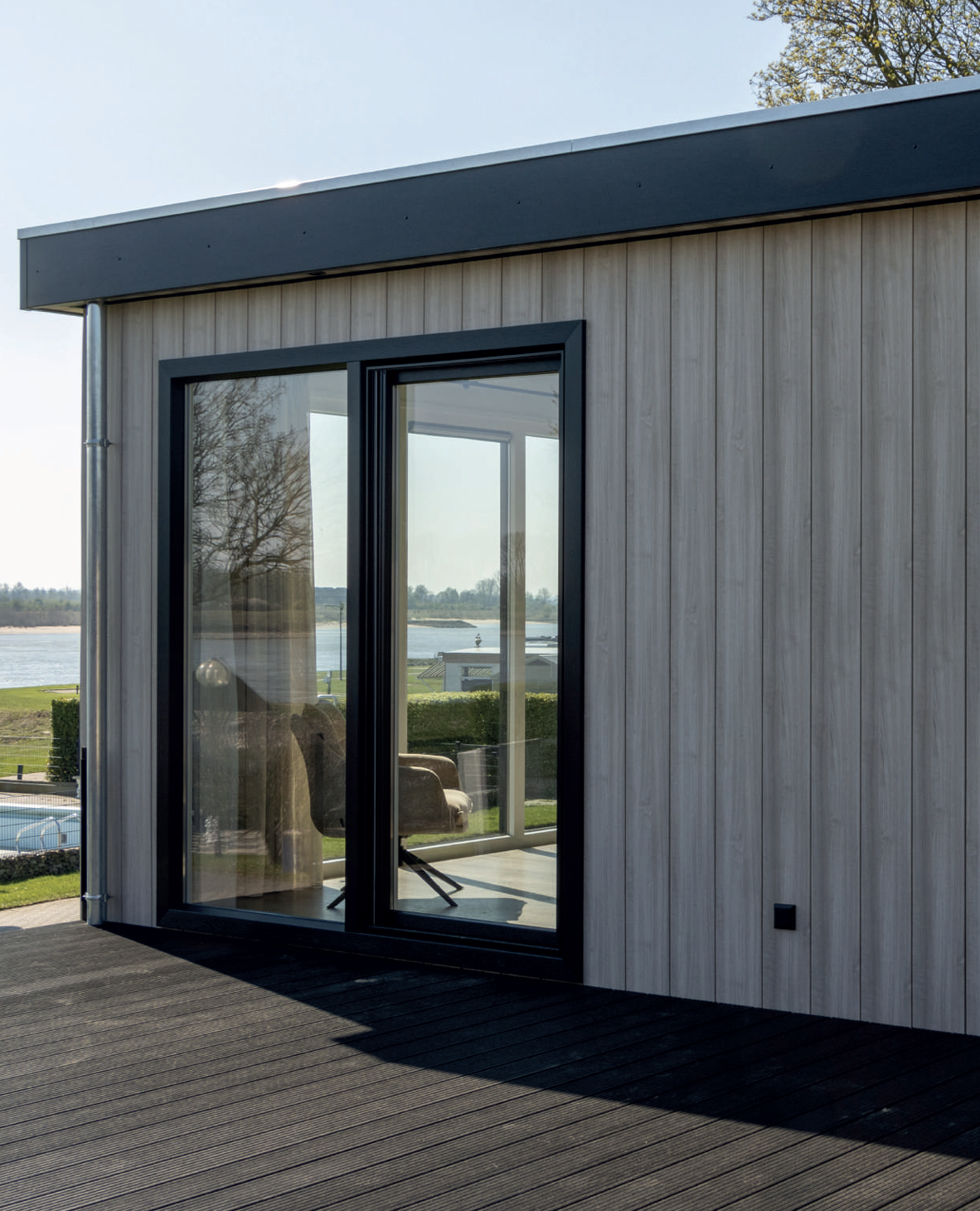 Kunststof gevelbekleding van Novalit